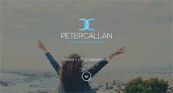 Desktop Screenshot of petercallanplasticsurgeon.com.au